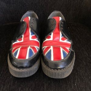 Original underground Union Jack Creepers